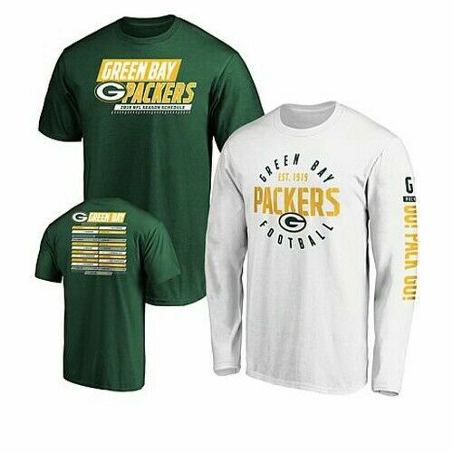 NFL Green Bay Packers Dress Shirt (Medium) Teal | eBay