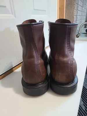 RED WING 2233 SUPERSOLE Steel Toe Brown Leather Work Boots Mens SZ