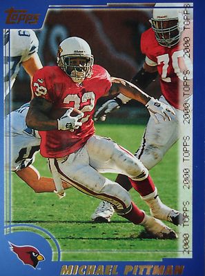 NFL 31 Michael Pittmann Arizona Cardinals Topps 2000