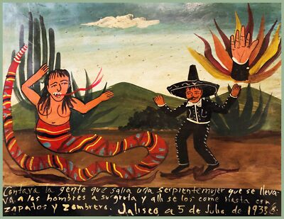 Poster Déco Mexique / Catch Mexicain - Vintage Art - Neuf (6866)