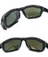 Bikershades Motorcycle Riding Safety glasses Foam Padded Mens Sunglasses Biker Wrap Around
