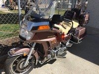 1986 Gold Wing & Tent Trailer