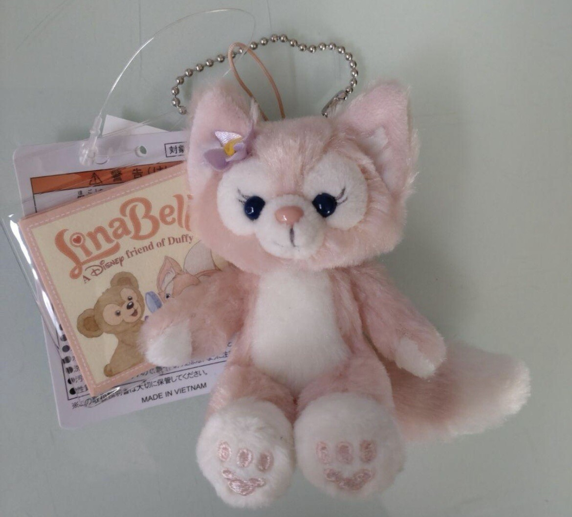 Tokyo Disney Resort Lina Bell Charm Plush Duffy Friends Japan
