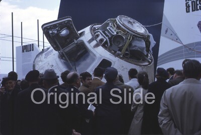 NASA Apollo 8 Command Module Kodachrome 35mm Dia Paris Air Show 1969 (#221)