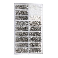 1000pcs Micro Eyeglass Sunglass Tiny Screws Nut Watchmaker's Repairing Tools