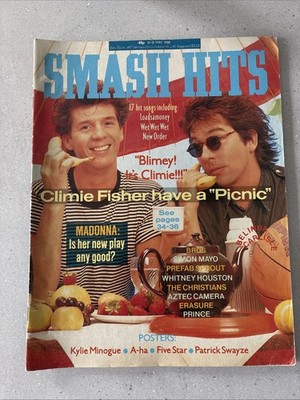 KYLIE - A-HA - PRINCE - BELINDA CARLISLE  : Complete  Smash Hits : 18th May 1988