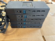 LOT OF 5 Dell WD19TBS Thunderbolt 3 USB-C DisplayPort Docking Station