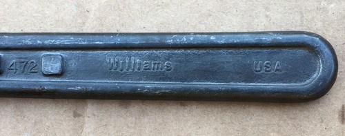 Williams O-472 Adjustable Pin Spanner 1-1/4 To 3 - Picture 2 of 5