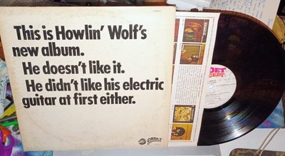 HOWLIN' WOLF The Howlin' Wolf's new album CADET CONCEPT LP 1969 PLAY TSD GD+/VG