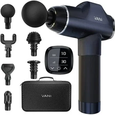 VANI Massage Gun, Deep Tissue Percussion Massager Gun, Muscle Massager with 30 S