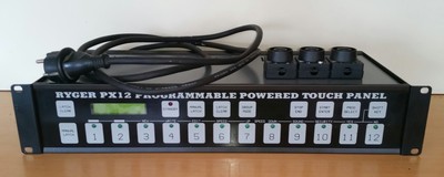 Lichtsteuerung Controller Ryger PX-12 Touch Panel Bulgin Stecker