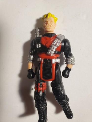 Vintage Kenner M.A.S.K 1985 FLOYD MALLOY Vampire Figure W/ Mask - Picture 3 of 3