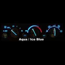 Lce Blue Led Light Bulb Kit For Chevy Gmc 1995-1999 Climate Control Ac Heater Lce Blue Led Light Bulb Kit For Chevy Gmc 1995-1999 Climate Control Ac Heater