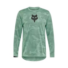 Fox Racing MTB Jersey Long Sleeve Ranger TruDri Green Mens 32365-391