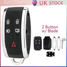 5 Button Smart Remote Car Key Fob Case Shell For Jaguar XF XJ XKR XK XFR X Type