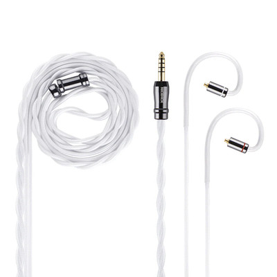 NICEHCK SnowWings IEM Cable, 7N OCC  Silver & 24K Gold Plated (4.4mm with MMCX)