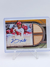 2025 Topps Museum Collection Zach Neto Signature Dual Relic Autograph /299