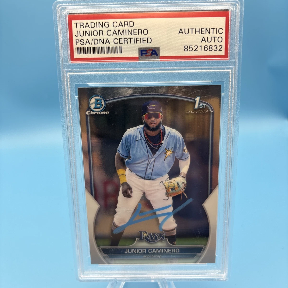 Bowman Tampa Bay Rays Baseball Autographed Sports Trading Cards