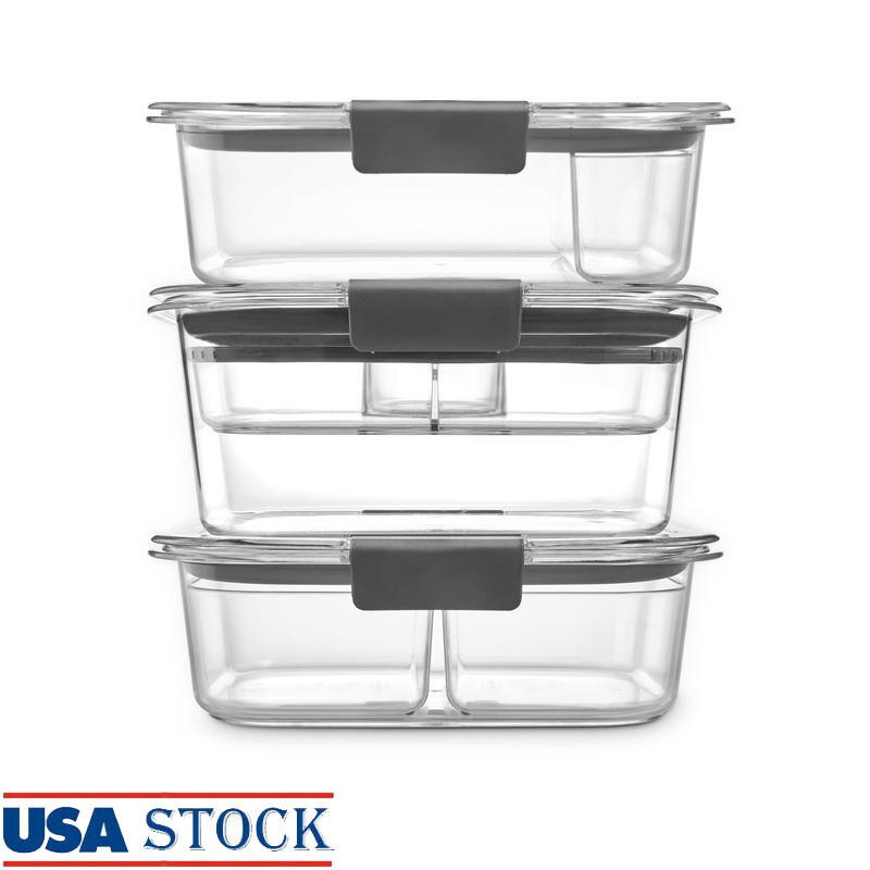 Food Storage Containers 12pcs Sandwich and Salad Lunch Kit L