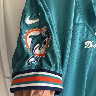 Vintage USA Nike NFL Miami Dolphins Pro Cut Blank Football Jersey