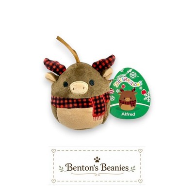 Alfred the Moose Squishmallows Ornament | Original Tag Attached  