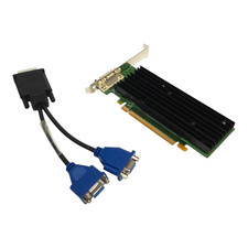 NVIDIA Quadro NVS 290 256MB Full Profile Video Card 454319-001 Dual VGA Splitter