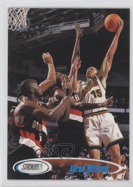 1998-99 Topps Stadium Club Aaron Williams #152 3bz