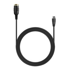 ZLiT Connection Din6 Cable Adaptation for Thrustmaster TH8A Hand Black