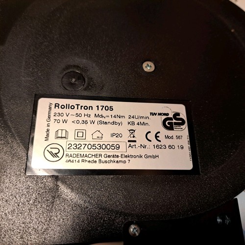 Elektrischer Gurtwickler von Rademacher Rolladenmotor RolloTron Comport Plus - Bild 3 von 6