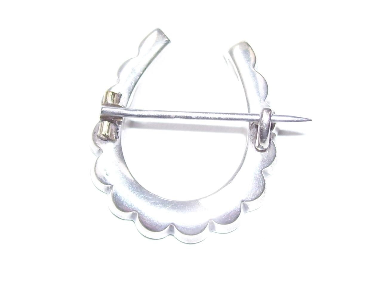 Fine Antique Victorian Solid Silver Agate Lucky H… - image 3