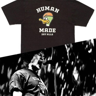 B'z Inaba Human Made T-Shirt Neighborhood 2XL Small Fit Used Rare