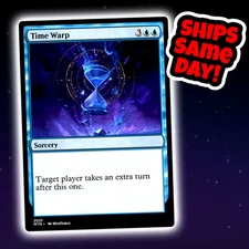 Time Warp - Custom Art Magic: The Gathering Playtest Card - Commander EDH