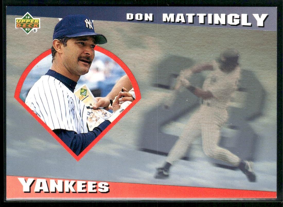 Don Mattingly 1993 Upper Deck Diamond Gallery #28 New York Yankees