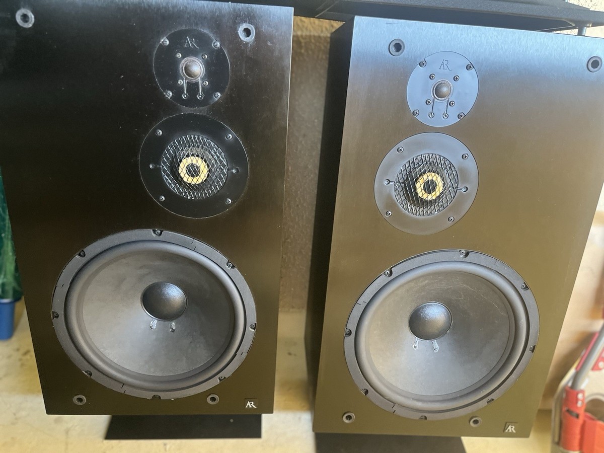 AR Acoustic Research 303 Speakers Black Pair | eBay