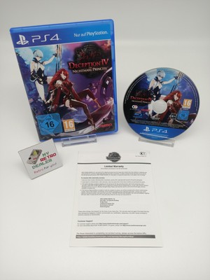 Deception IV 4 The Nightmare Princess - top Zustand - PS4 - Sony PlayStation 4