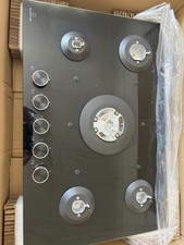 Klarstein Illuminosa 75cm Gas hob 5 burners Black