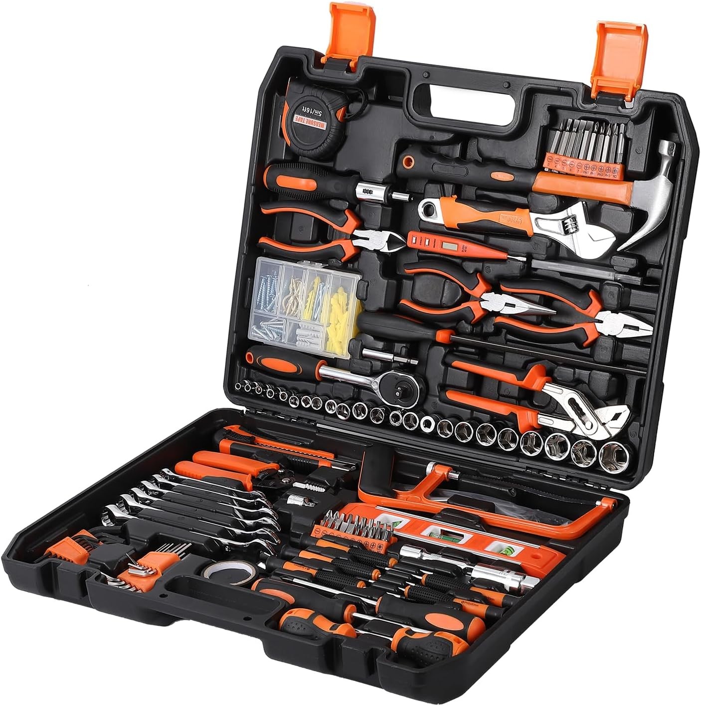🔥236 Piece Tool Set Auto Repair Tool Combination Package Socket Wrench Mixed To