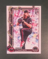 2025 Topps Holiday - Holiday Variation Rhett Lowder #H104 (RC)