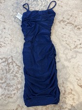 Windsor Xs Spaghetti Strap Sparkles Blue Dress