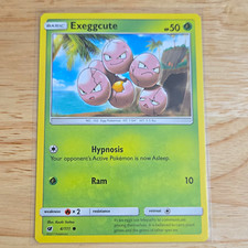Exeggcute 4/111 SM Crimson Invasion Common Regular Basic 50 HP Pokémon TCG