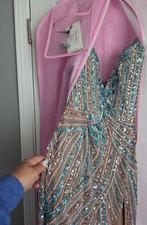 Ashley lauren 11236 prom pageant dress perfectsize 00 beautiful sequin beaded