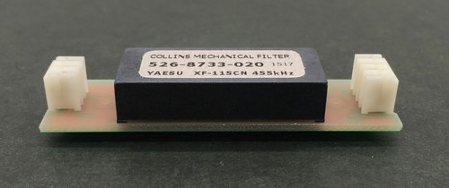 YAESU XF-115CN 300Hz CW Wąski filtr Collins Mechaniczny FT-897 FT-857 Testowany - Zdjęcie 21 z 22