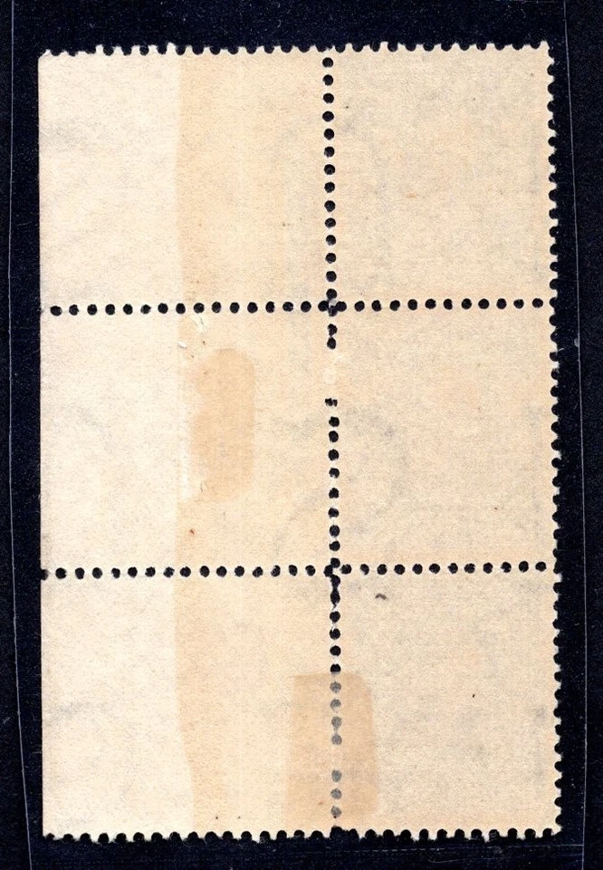 US 1930 SCOTT #302 STRIP OF 3 IMPRINT & PLATE # TOP TWO STAMPS ARE MNH - Image 2 of 2