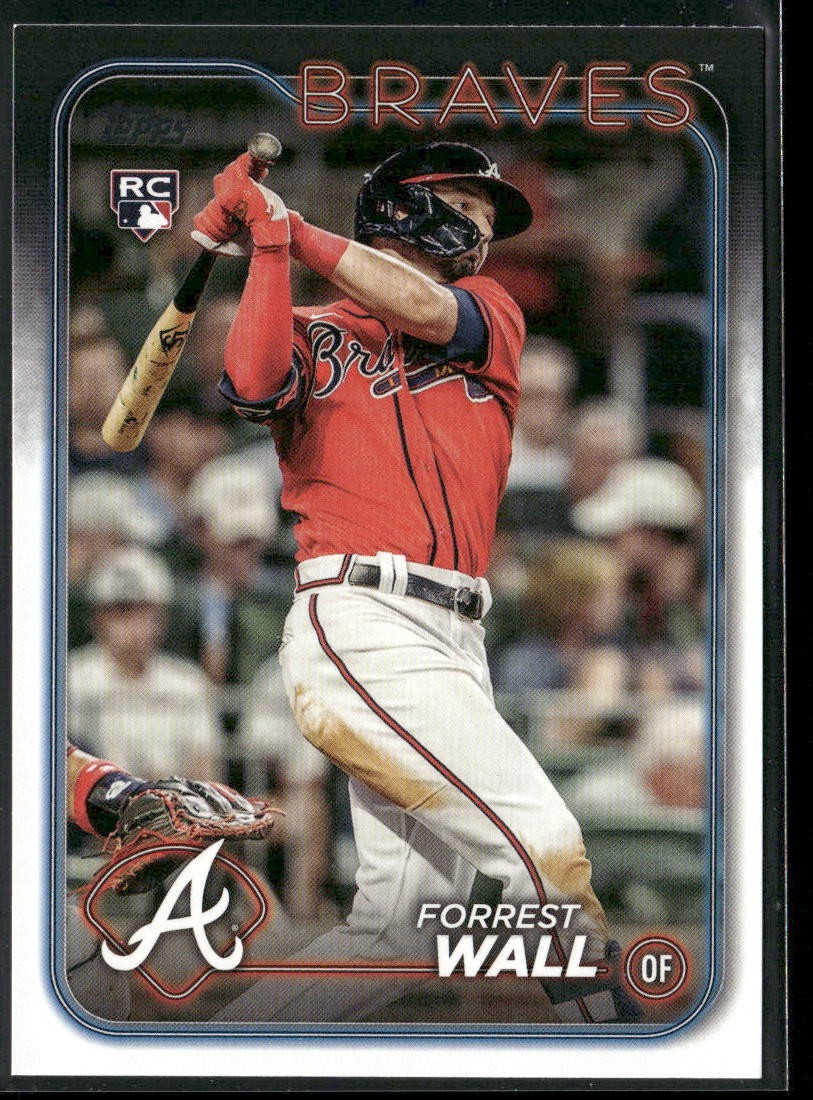 2024 Topps #391 Forrest Wall Rookie A684 Atlanta Braves