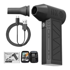 Electric Duster For Hair Barber,3 Gear Mini Cordless Portable Jet Dry Air Blower