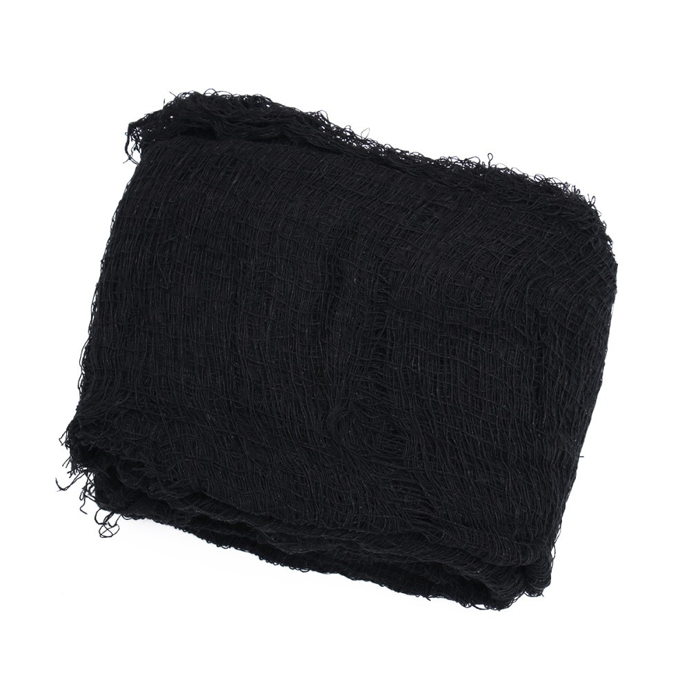 Halloween Black Gauze Haunted House Creepy Cloth Decoration Gauze Creepy for