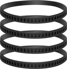 (4 Pack) 650721-00 BandSaw Rubber Tires Replacement Dewalt Band Saw Parts WM1..