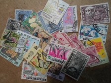 Collection lot 22 different stamps of Malaysia State - Pulau Pinang