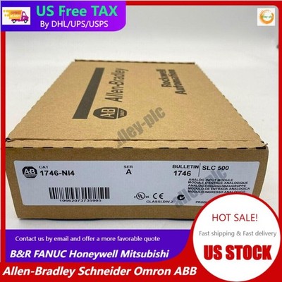 New Factory Sealed Allen-Bradley 1746-NI4 /A SLC 500 Analog Input Module 1746NI4