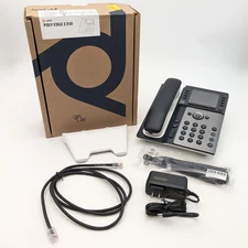 Poly Edge E350 IP Corded Phone PoE-e w/Power Supply (89B53AA#ABA) Black